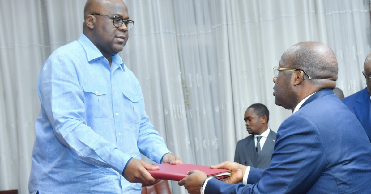 Félix Tshisekedi et Christophe Lutundula