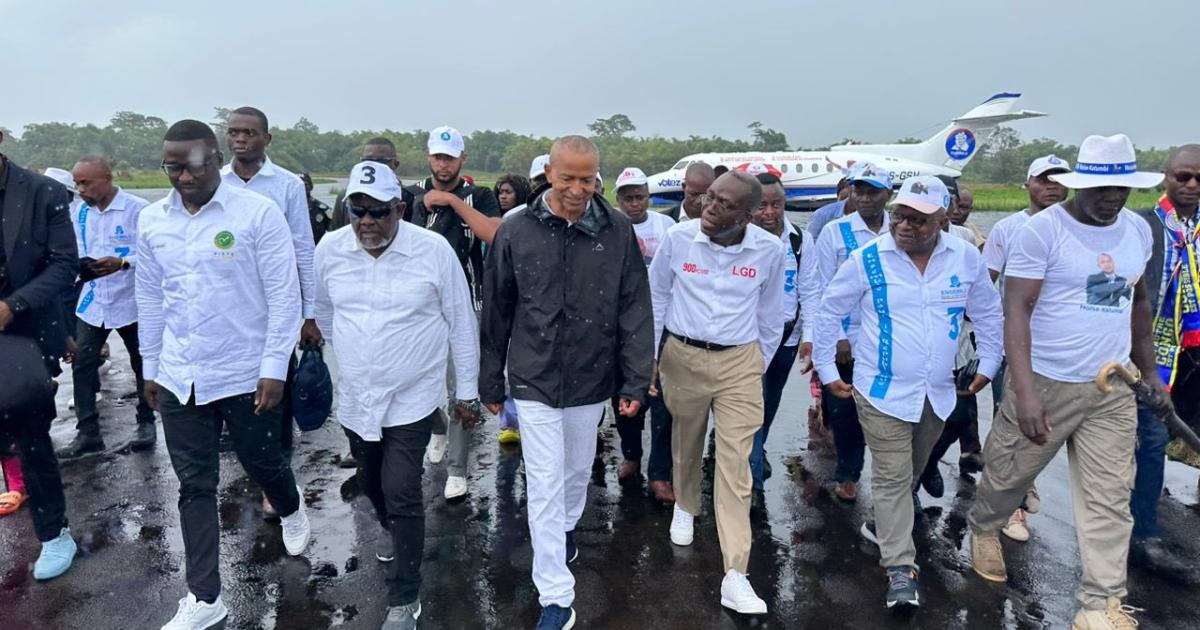 Arrivée de Katumbi et ses alliés à Buta