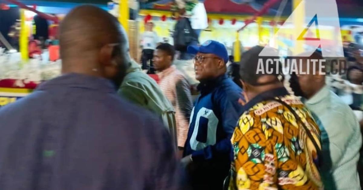 Félix Tshisekedi à Bunia