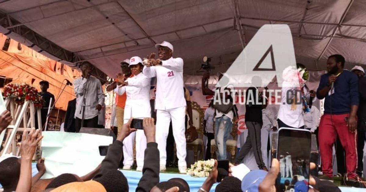Martin Fayulu en meeting à Butembo ce 29 novembre 2023