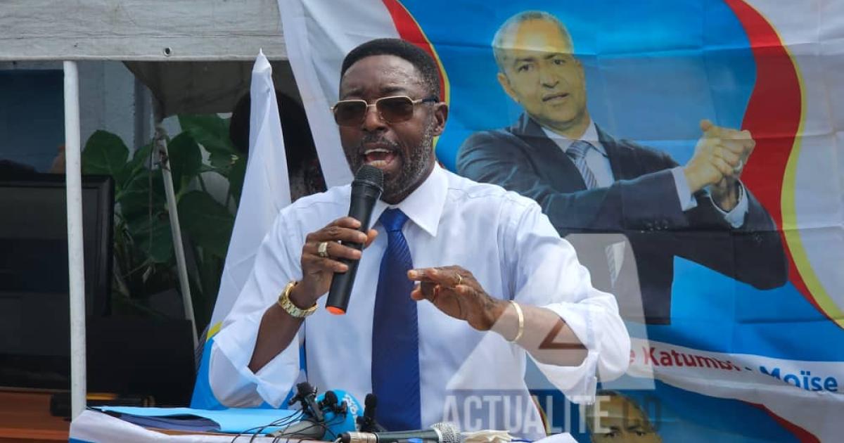 Francis Kalombo. Photo actualite.cd