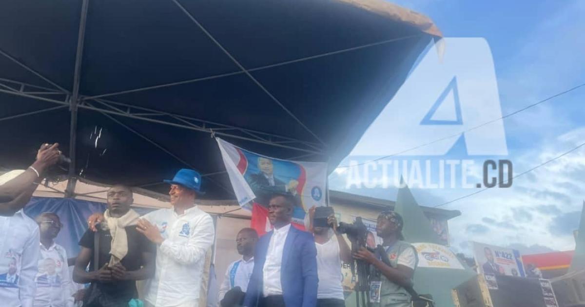 Moise Katumbi en meeting le 25 novembre à Beni