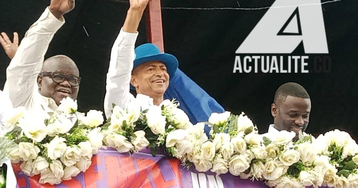 Moise Katumbi en meeting le 27 novembre à Bukavu