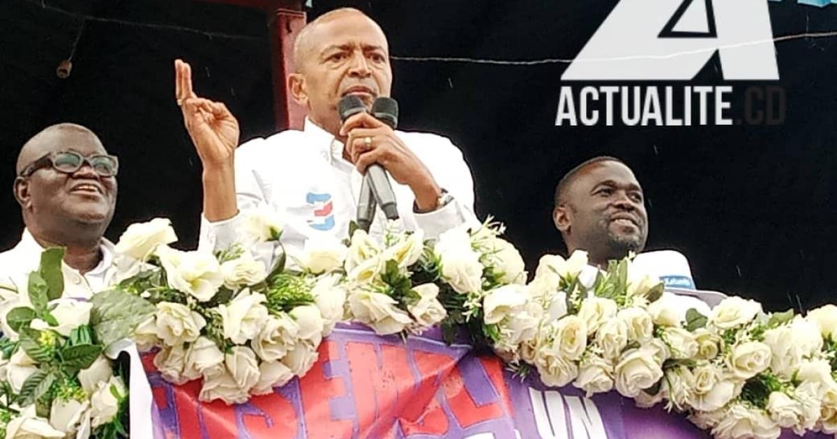 Moise Katumbi en meeting le 27 novembre à Bukavu