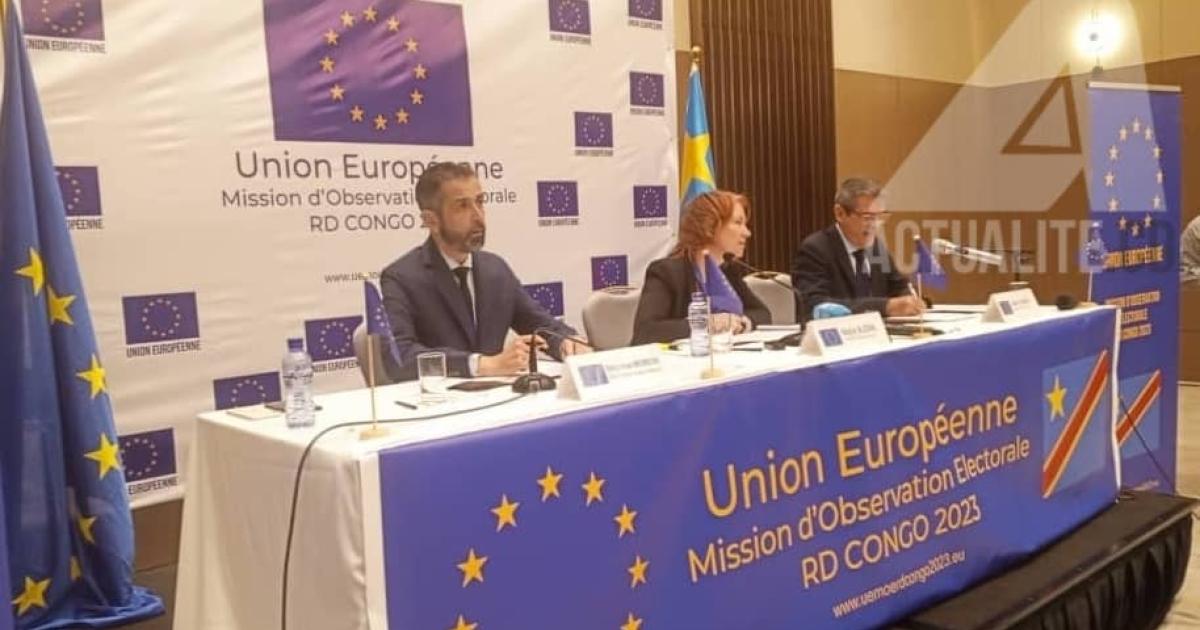La mission d'observation électorale de l'Union Européenne en RDC