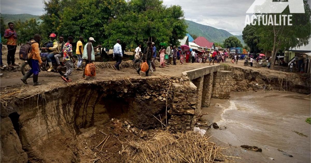 La RN5 coupée au niveau de Baraka 