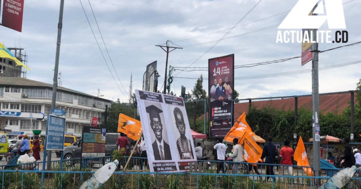 Campagne à l'éctorale à Goma