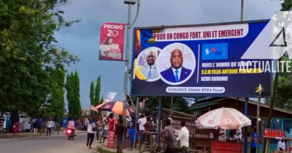 Campagne à l'éctorale à Kindu