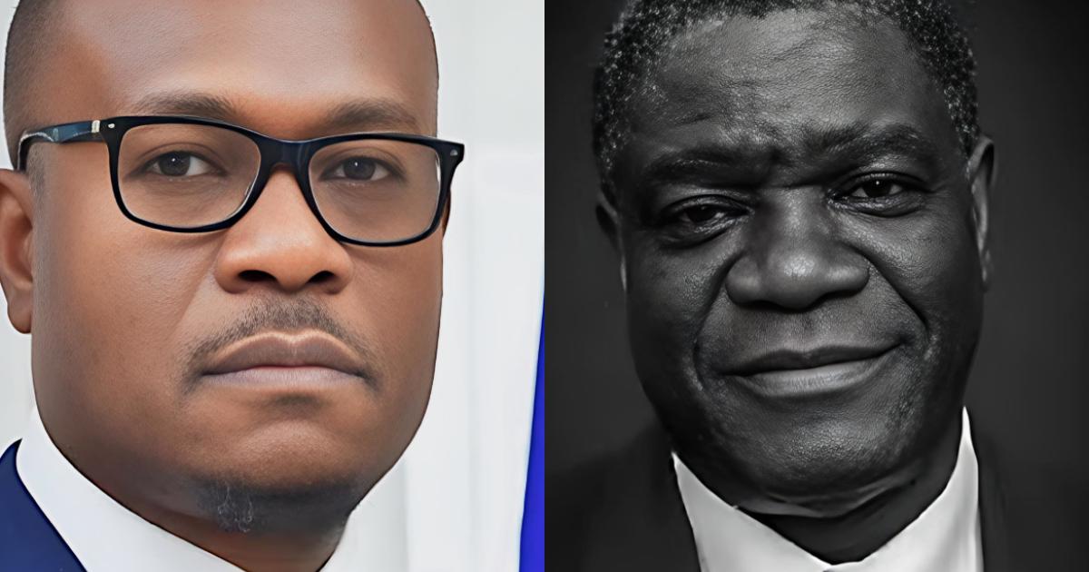 Delly Sesanga et Denis Mukwege