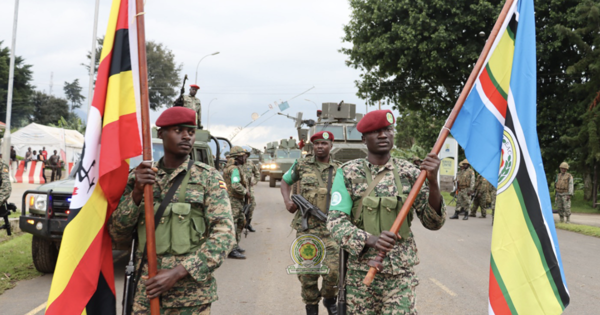 Troupes ougandaises de l'EAC