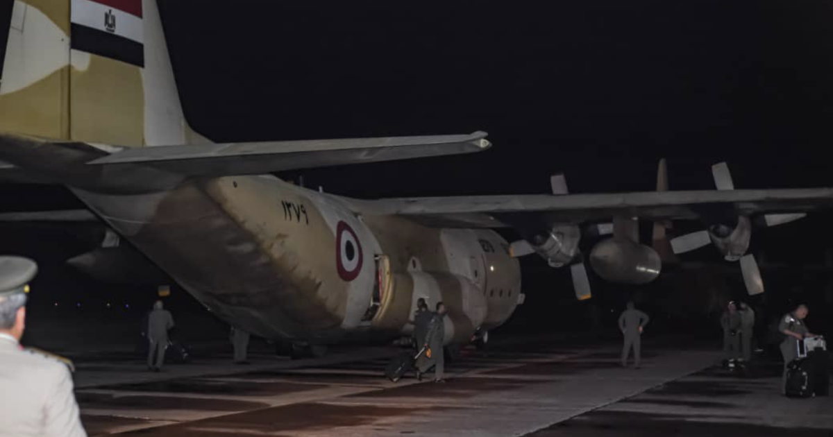 Avion militaire egyptien à déployer en RDC