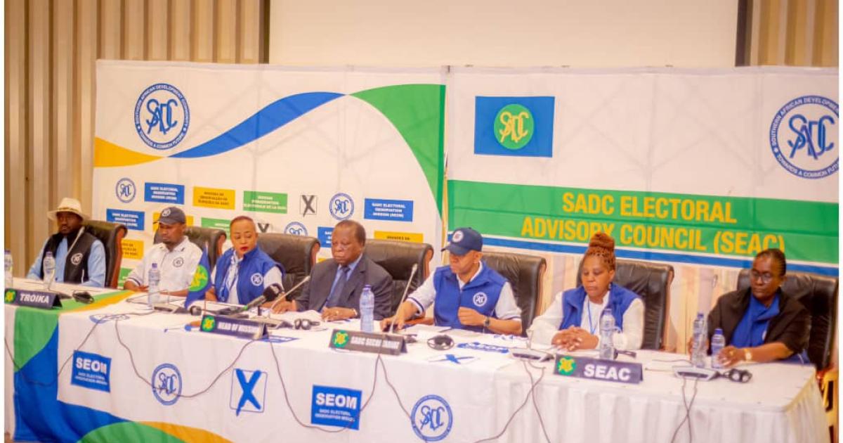 Lancement de la MOE de la SADC
