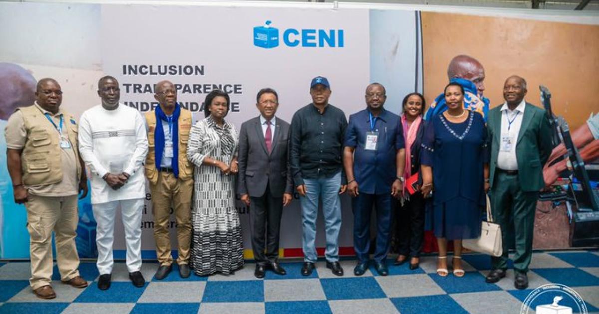 La Mission d'observation de l'Union africaine reçue par Denis Kadima 