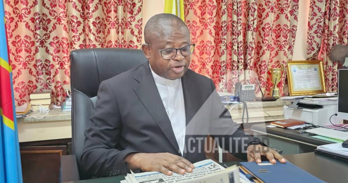 Mgr Donatien Nshole, secrétaire général de la CENCO