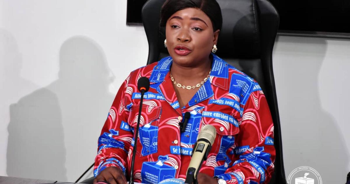 Patricia Nseya, rapporteur de la CENI