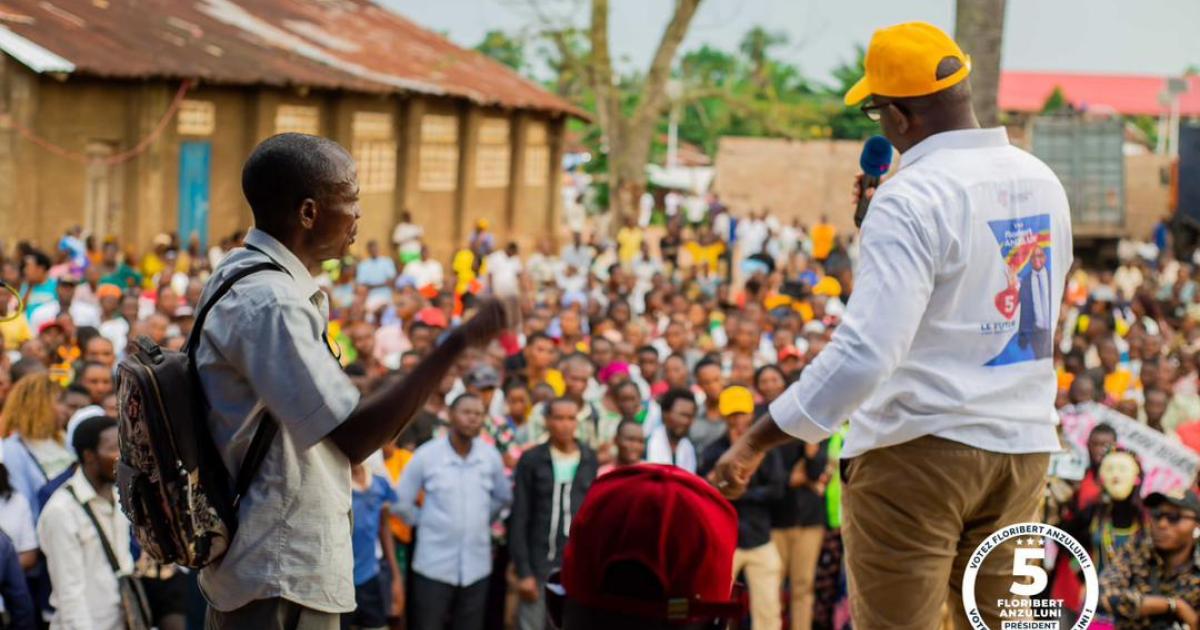 Floribert Anzuluni à Tshikapa 
