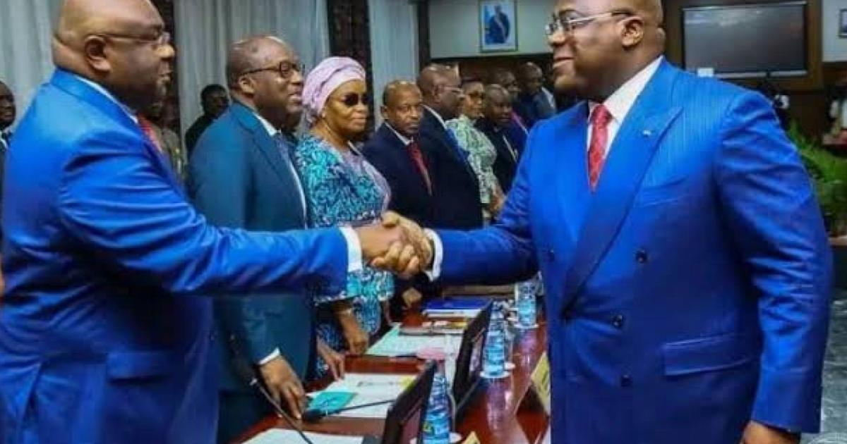 Jean-Pierre Bemba et Félix Tshisekedi