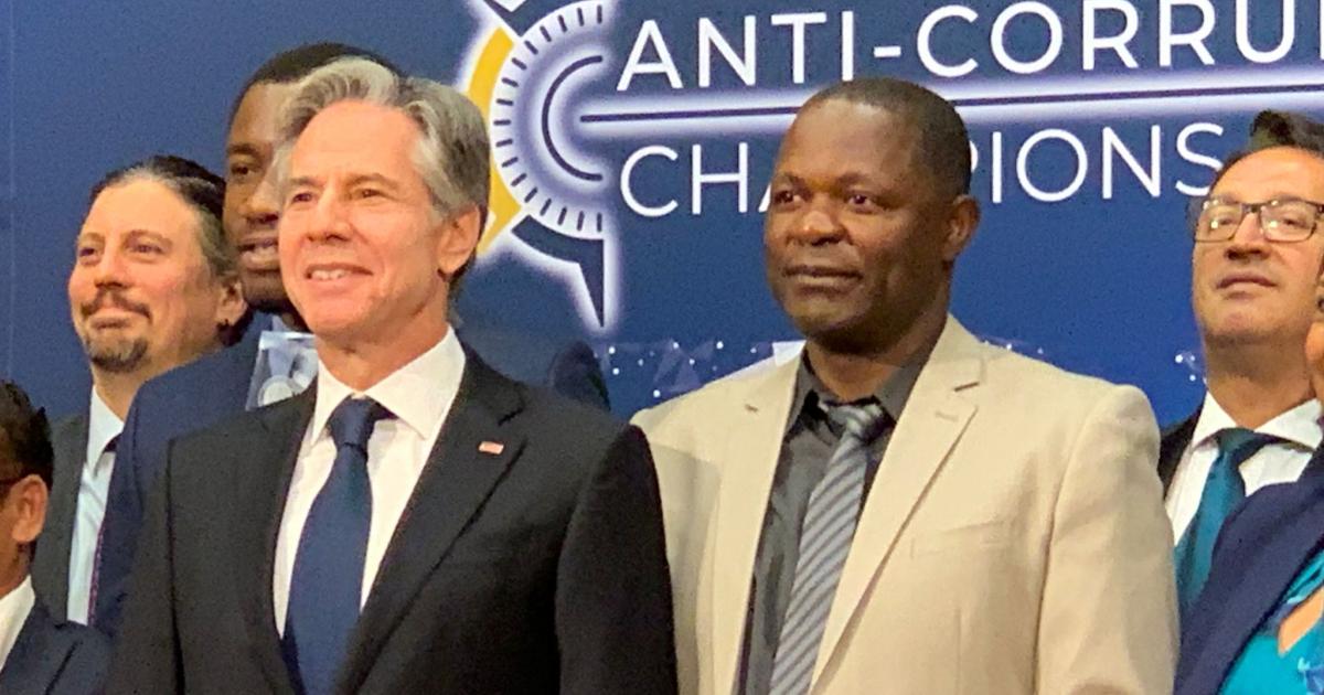 Antony Blinken et Jean-Claude Mputu