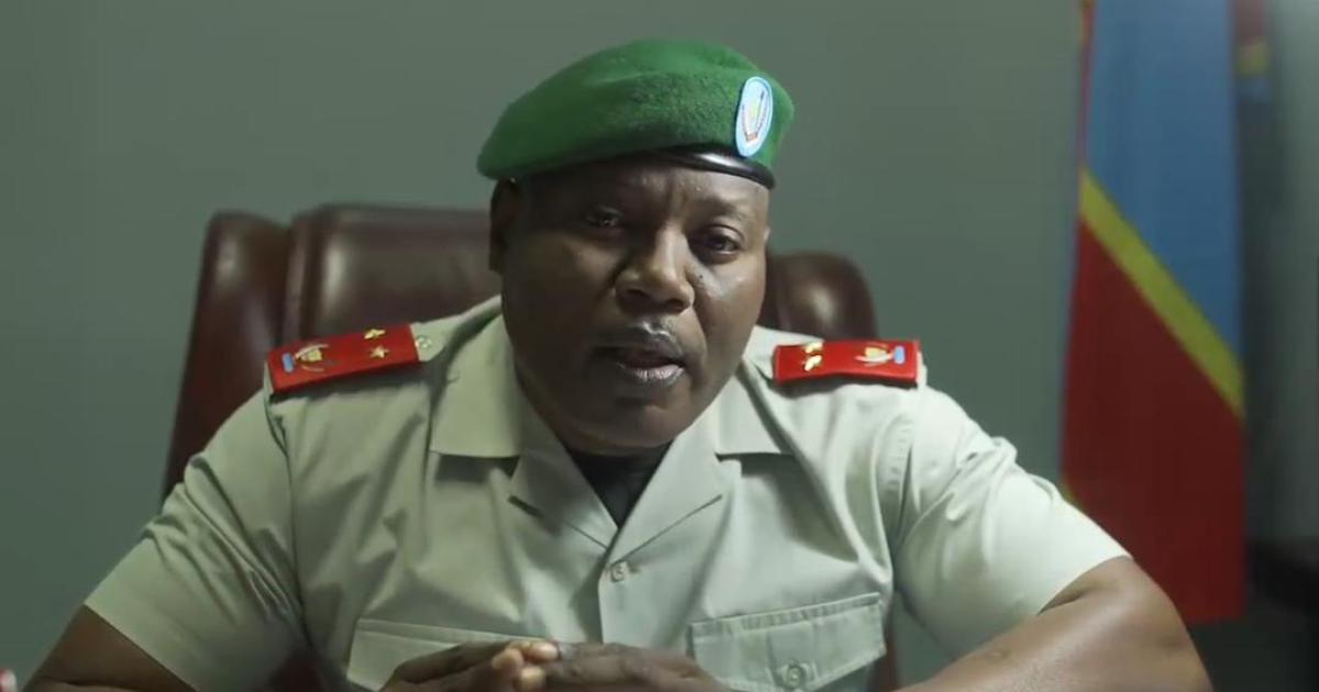 Le général Jean Pierre Kasongo Kabwik