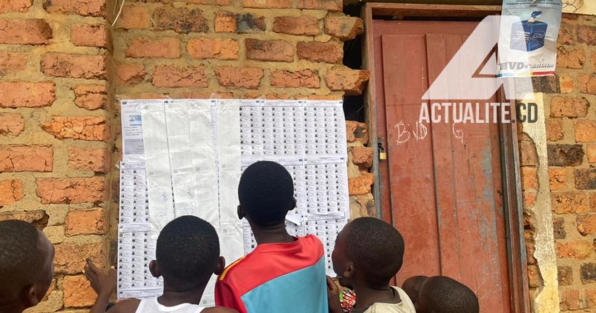 Un centre de vote à Kindu