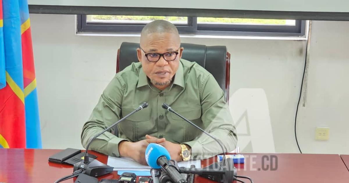 Vice-Premier ministre et ministre de l'Intérieur, de la Sécurité et des Affaires coutumières, Peter Kazadi Kankonde
