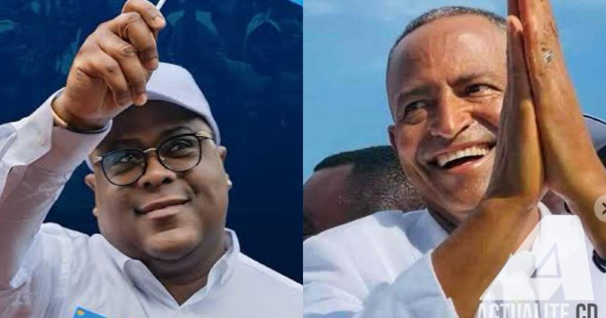 Félix Tshisekedi et Moise Katumbi