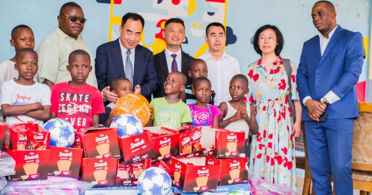 Le GEC et la Sicomines SA à l'orphelinat Sourire d'enfants à Kinshasa 