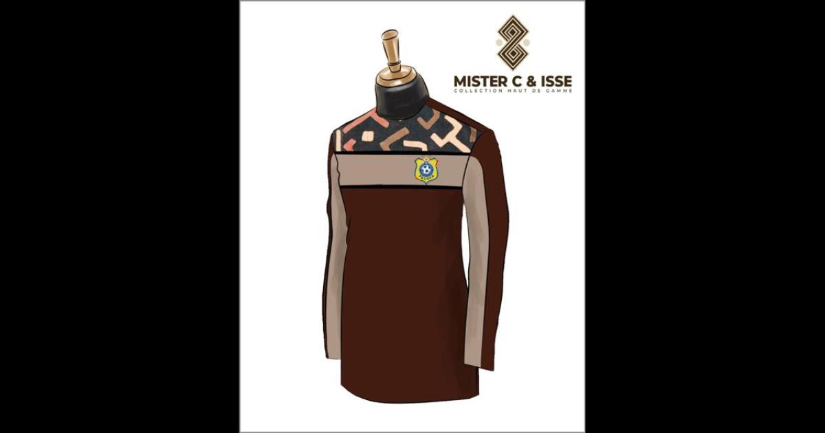 L'un des designs proposés par deux créateurs congolais