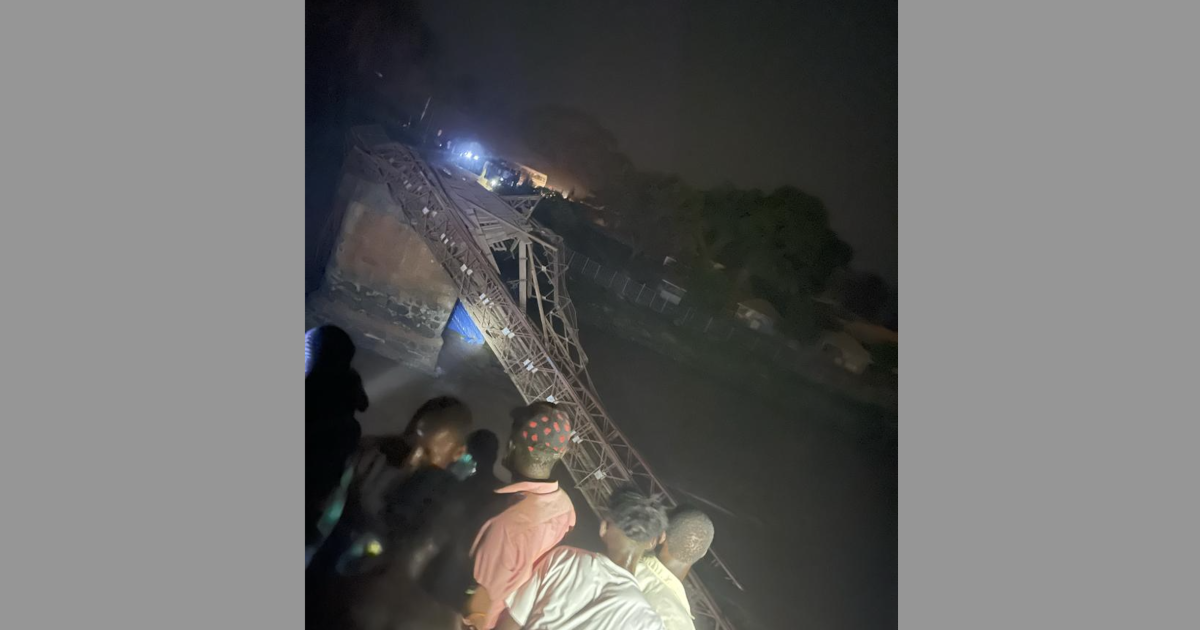Effondrement du pont Kibali à Watsa