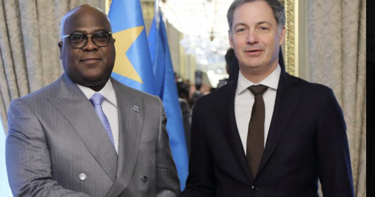 Félix Tshisekedi et Alexander De Croo