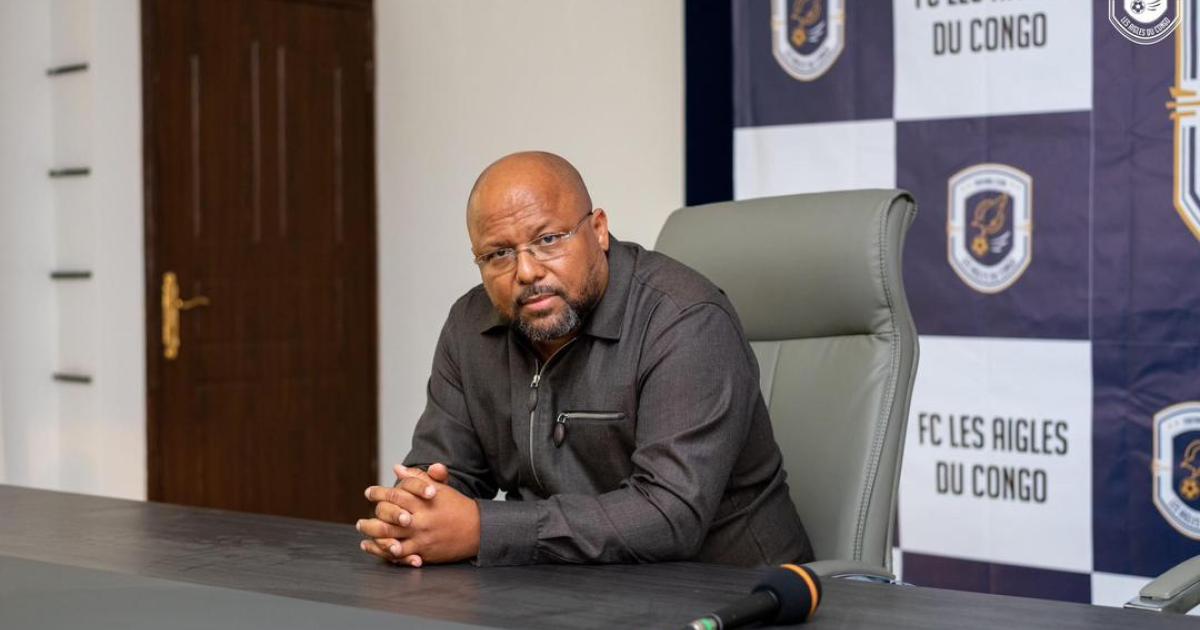 Vidiye Tshimanga, président du FC les Aigles du Congo