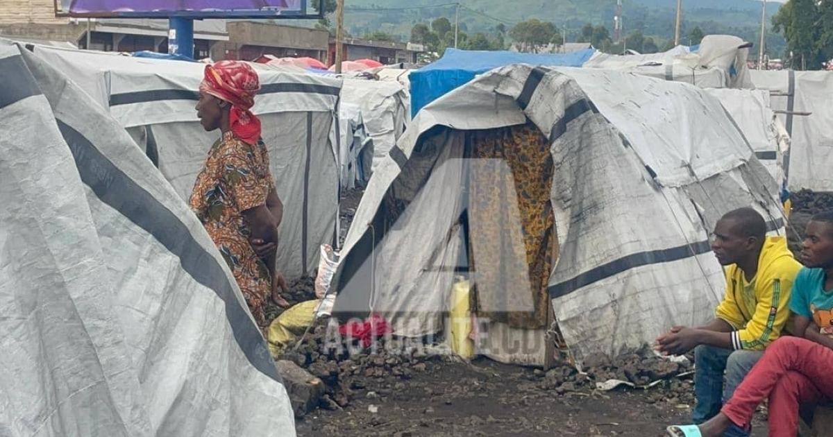 Le site des déplacés de Bulengo