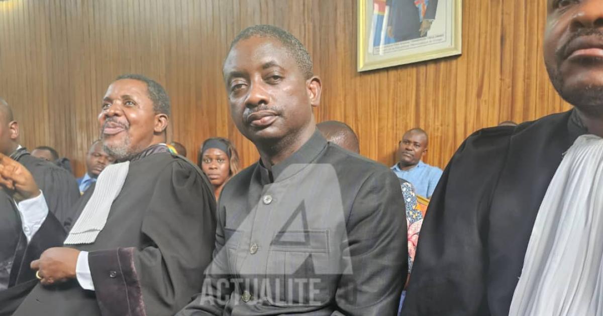 Modero Nsimba et ses avocats