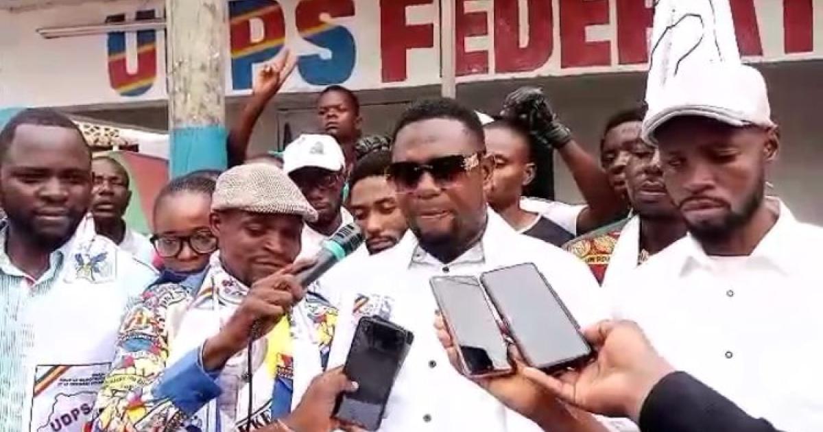 Les jeunes de l'UDPS/Tshisekedi à Tshikapa 