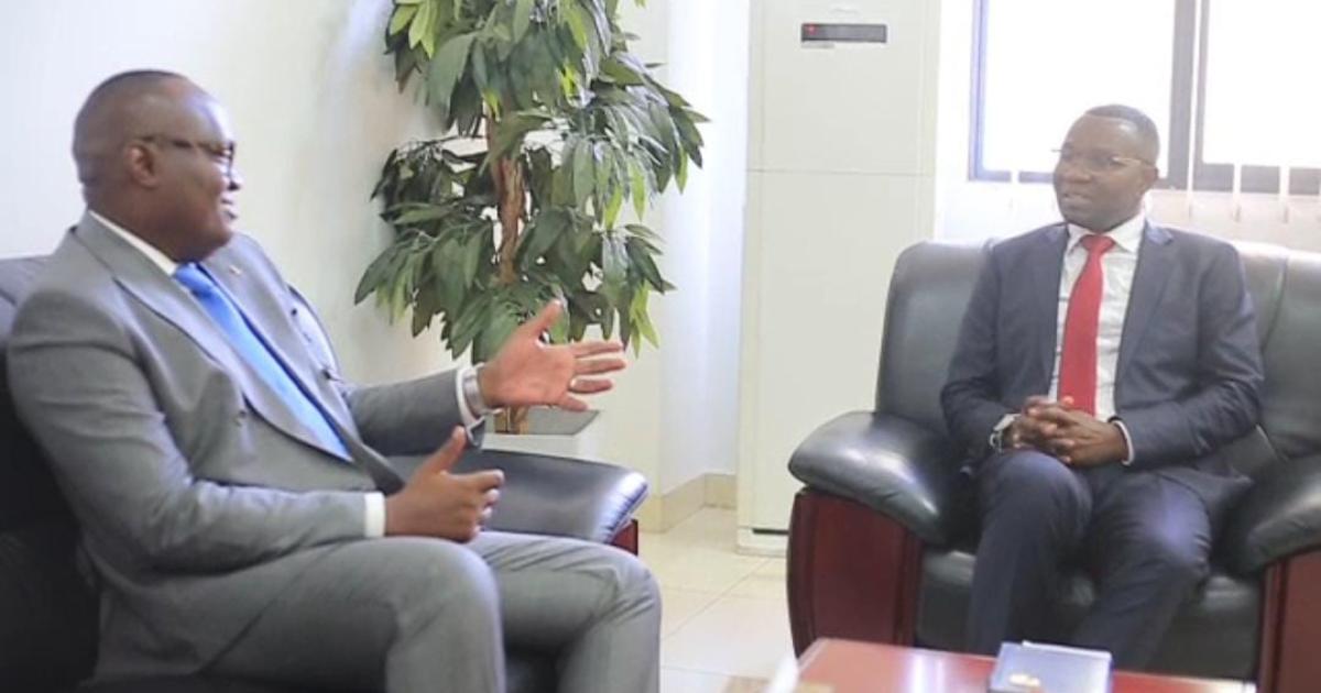 Guy Mafuta et Julien Paluku, ministre de l'industrie 