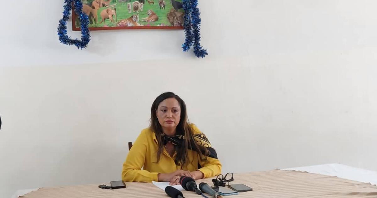 La coordonnatrice de la Fondation Grâce Monde