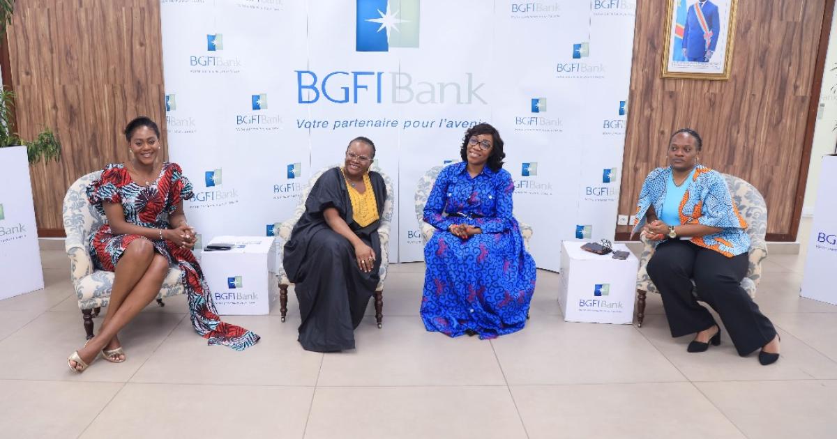Les oratrices du jour, toutes responsables au sein de la BGFI Bank RDC