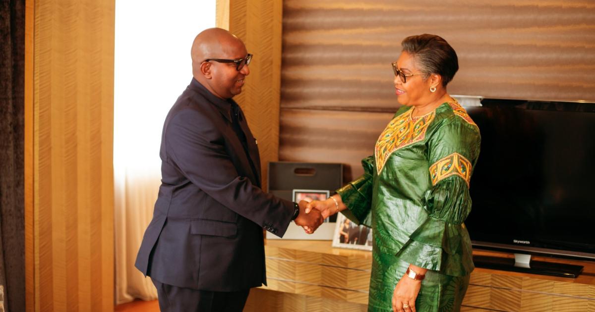 Sama Lukonde et Judith Suminwa 