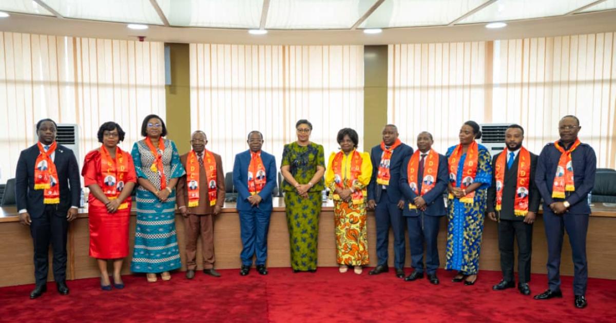 Bahati Lukwebo et une délégation du regroupement politique AFDC-A chez la Première ministre 
