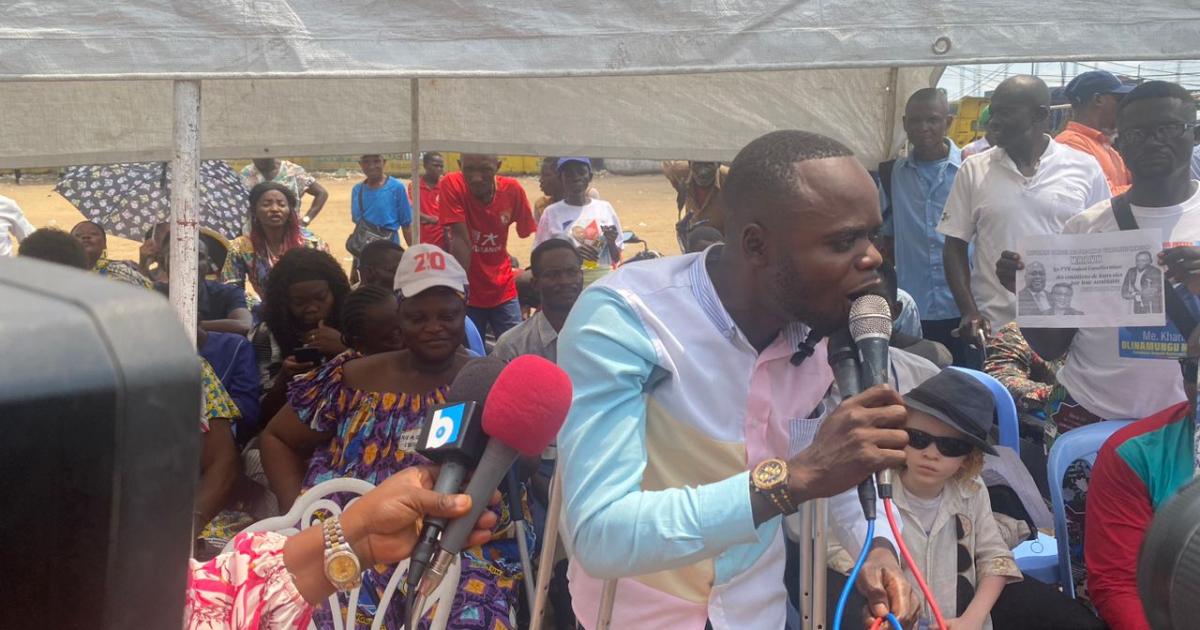 Des PVH lors d'une rencontre à Kinshasa
