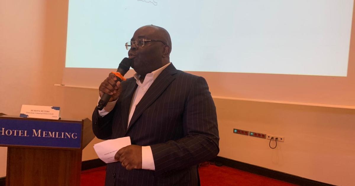 Moro Mukota Muteba, directeur général de FOLUCCO