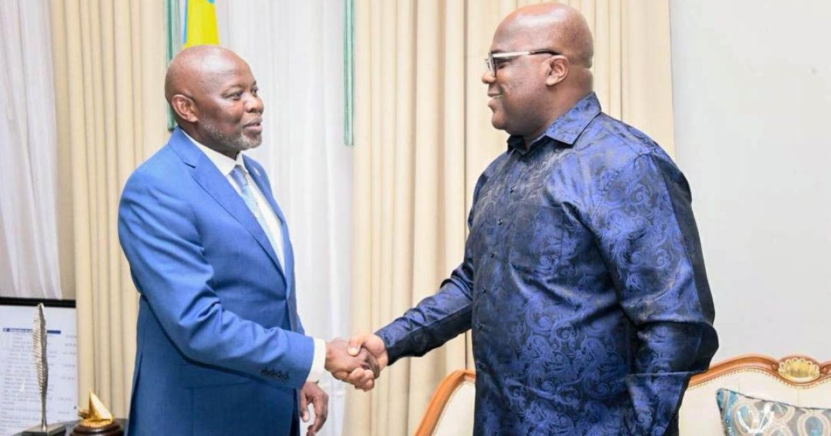Vital Kamerhe et Félix Tshisekedi