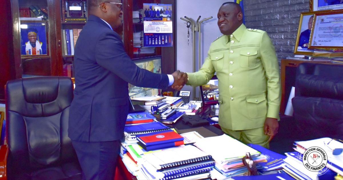 Jules Alingete et Christian Kitungwa