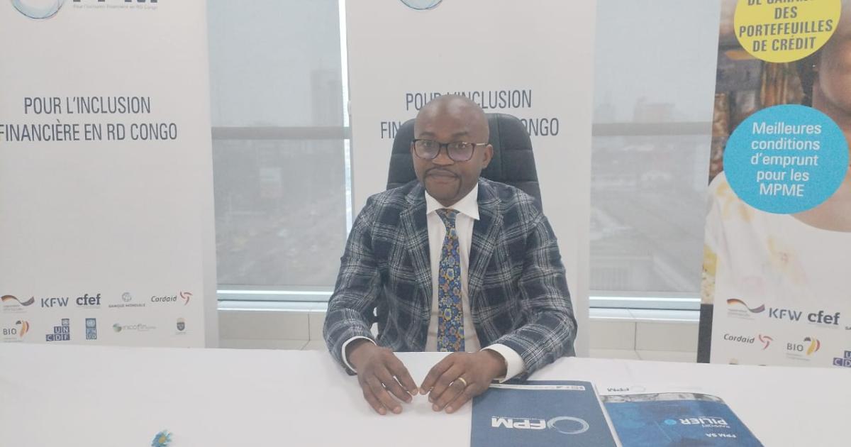 Patrick Nkongo, directeur général du FPM SA