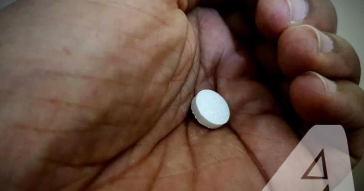 Un comprimé de paracétamol 