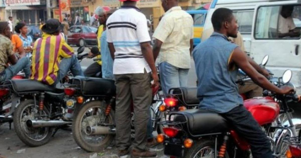 Des taxi-motos en RDC