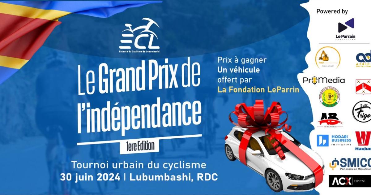 Prix du cyclisme pour le 64e anniversaire de l'indépendance de la RDC