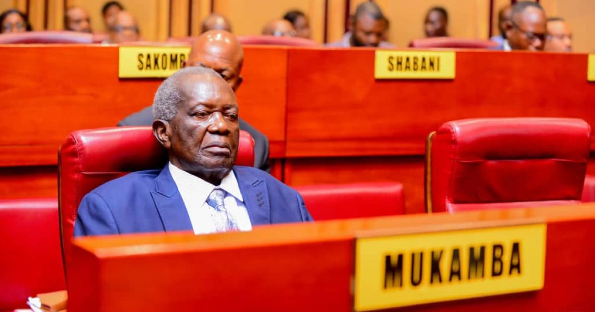 Le sénateur Jonas Mukamba