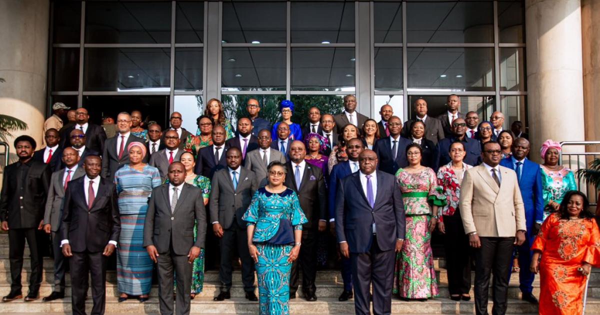 Les membres du gouvernement Suminwa 