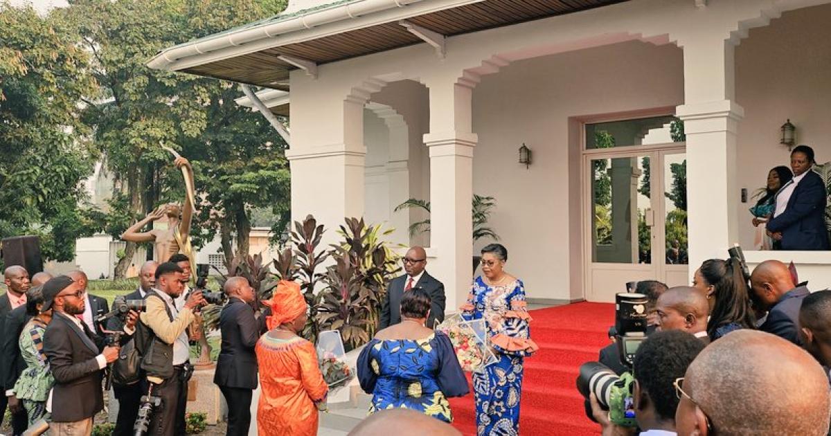 Remise et reprise Sama Lukonde et Judith Suminwa 